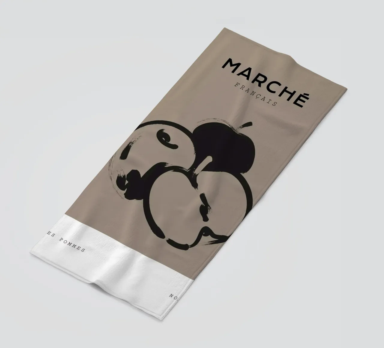 Boho Bohemian 5 Apples telo mare da Boho Print Collection