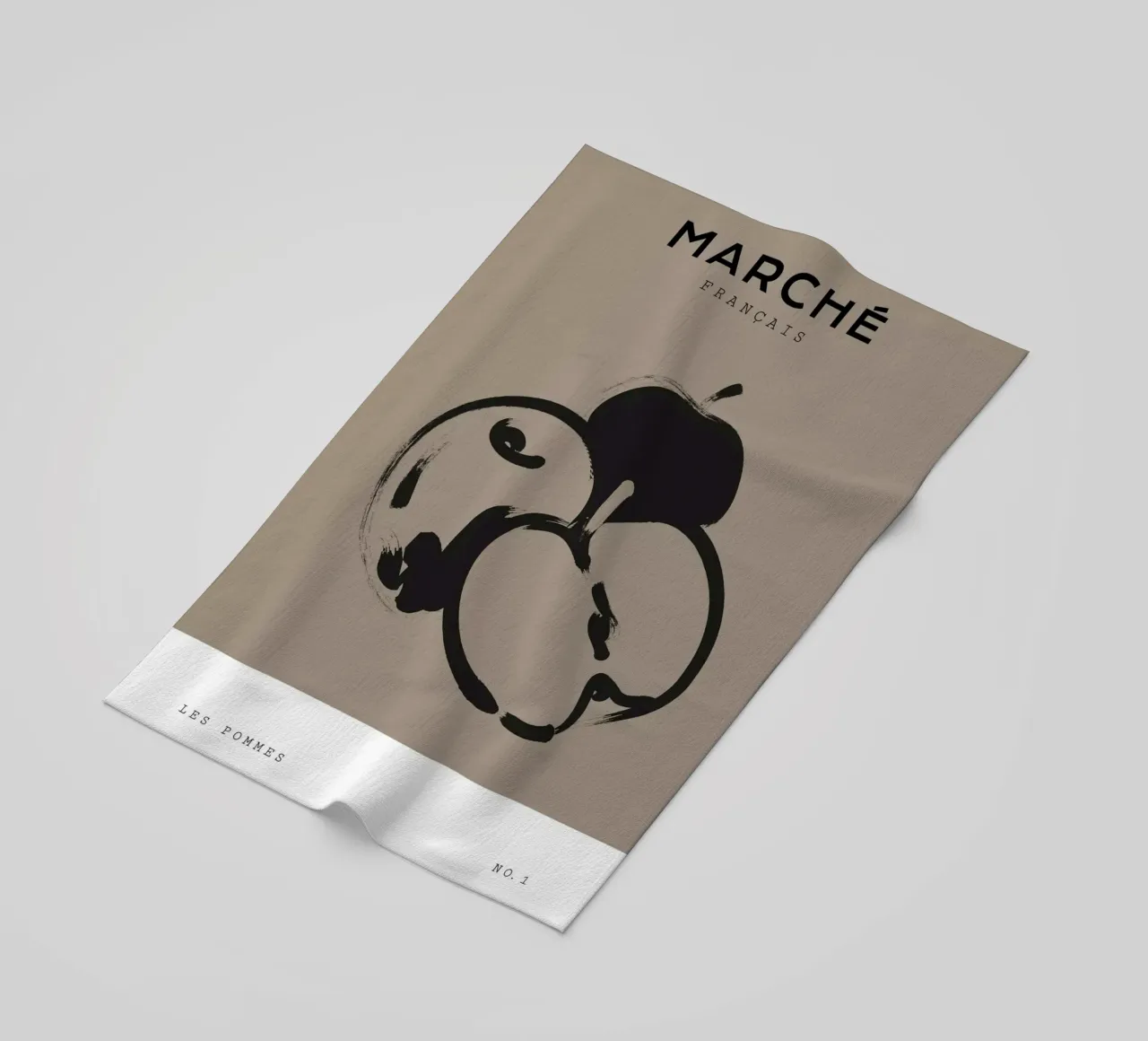 Boho Bohemian 5 Apples telo mare da Boho Print Collection