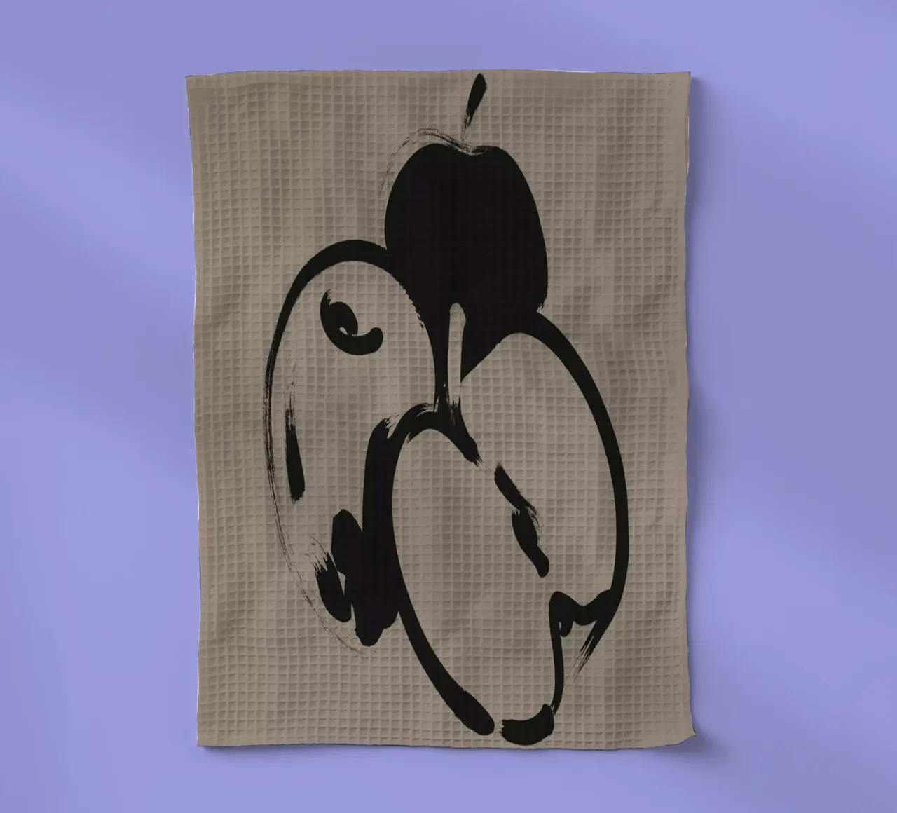 Boho Bohemian 5 Apples canovaccio da cucina da Boho Print Collection