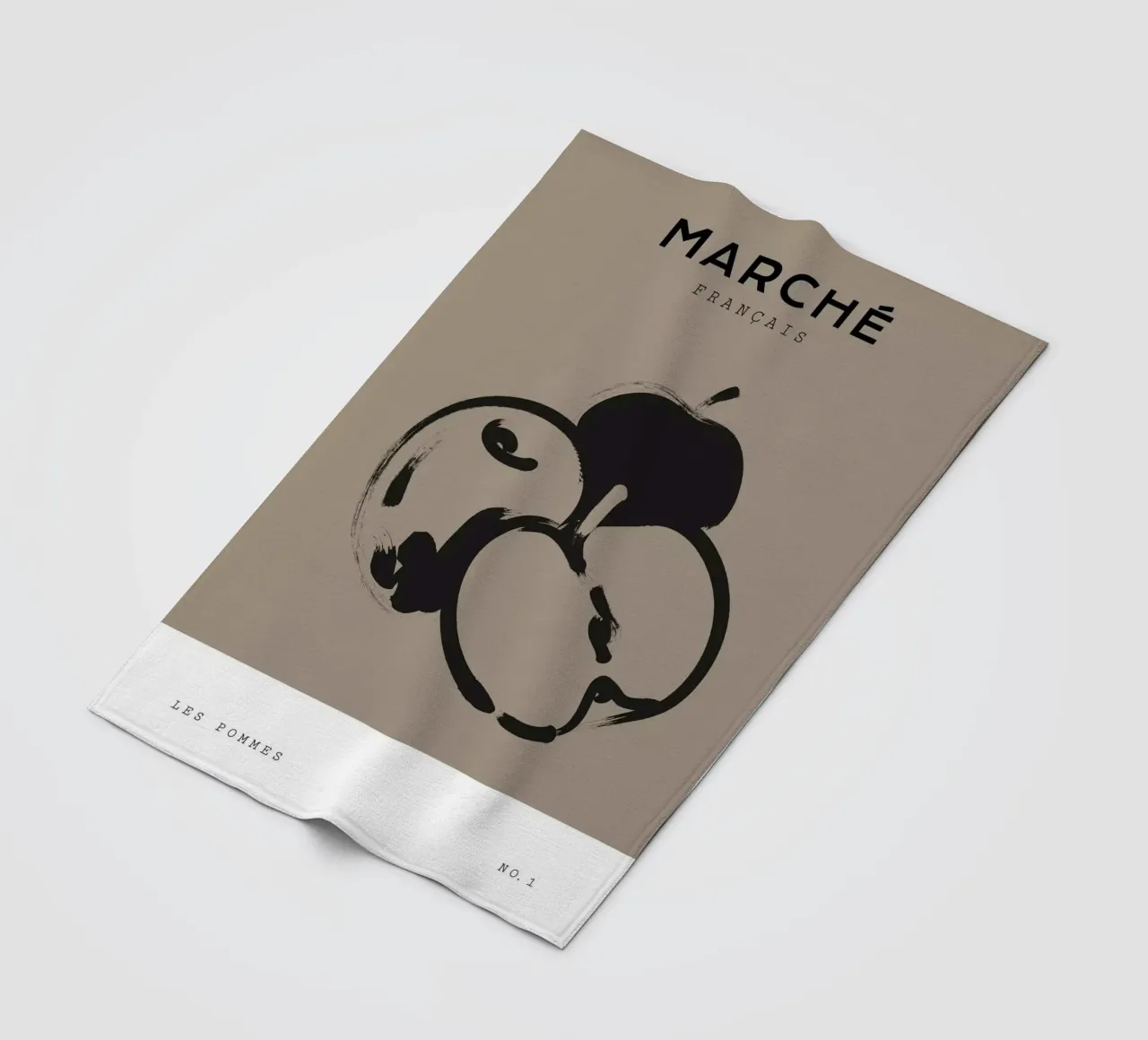 Boho Bohemian 5 Apples coperta in pile da Boho Print Collection