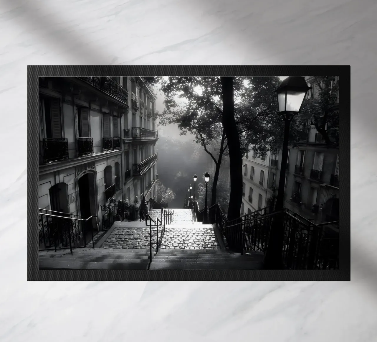 The memory between the steps doormat by M-Ulrich-Digital Art