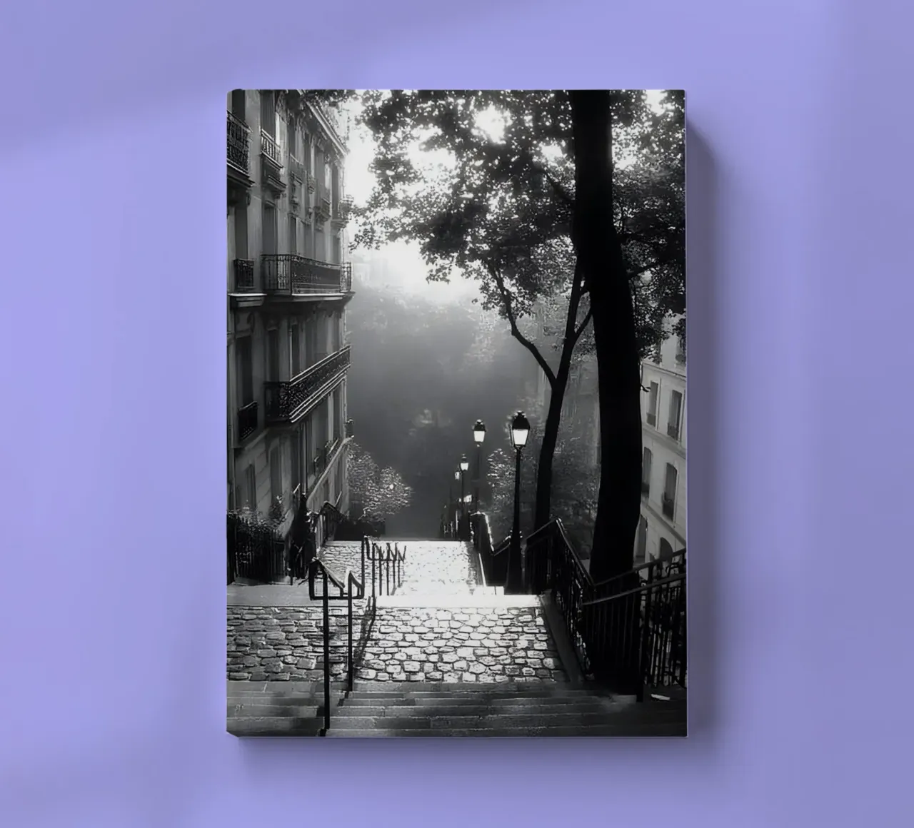 The memory between the steps notebook by M-Ulrich-Digital Art