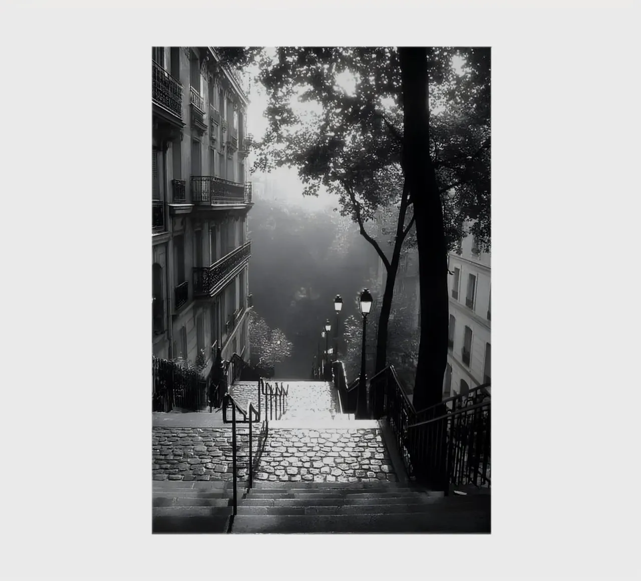 The memory between the steps notebook by M-Ulrich-Digital Art