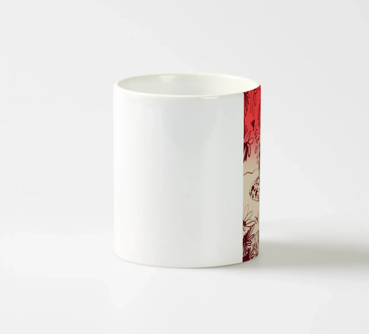 FINDING PEACE tazza in ceramica da Sandra Poliakov