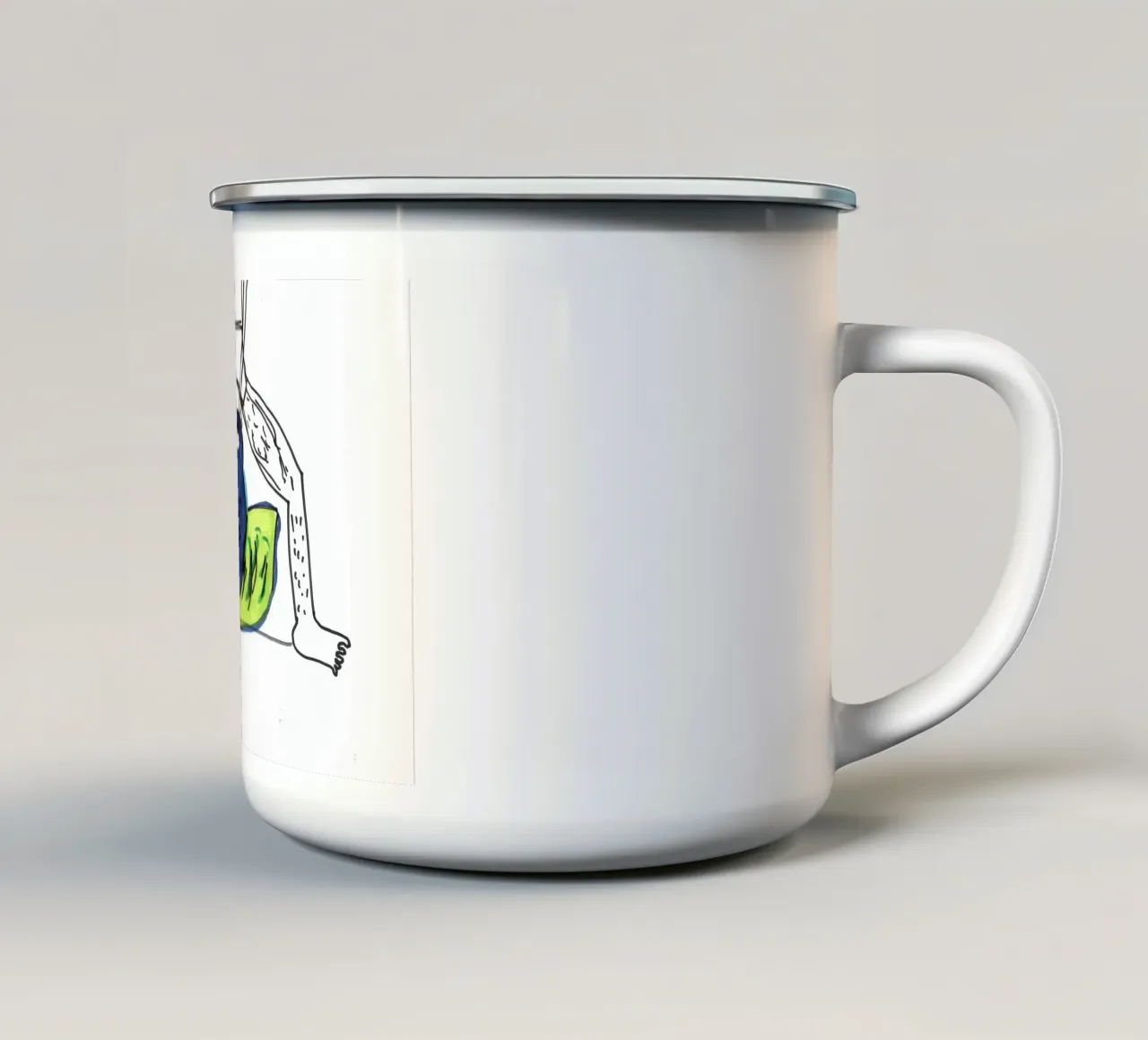 Peso tazza in smalto da gifted child