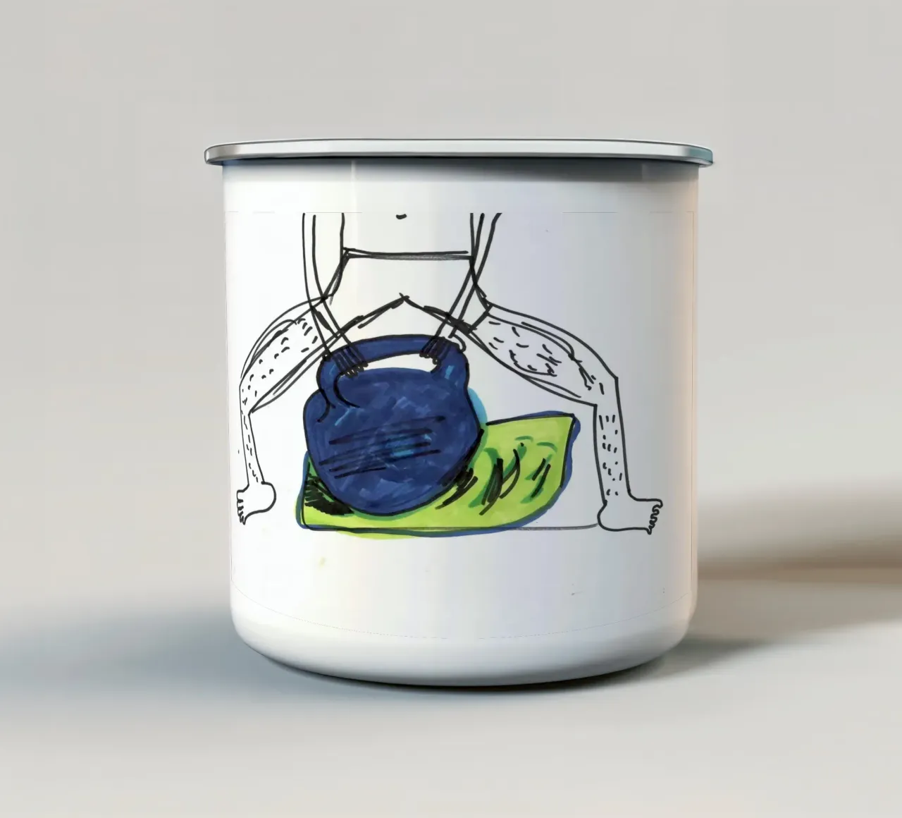 Peso tazza in smalto da gifted child