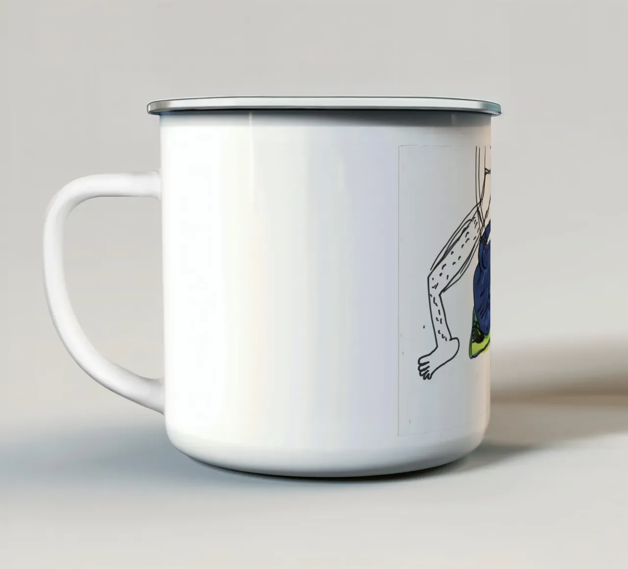 Peso tazza in smalto da gifted child