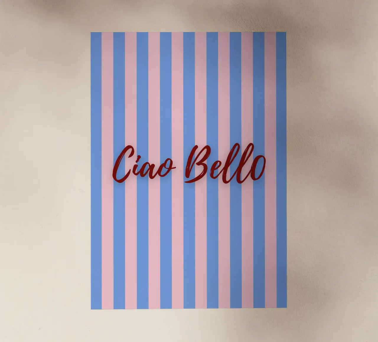 Ciao Bello pellicola backlit da https://www.juniqe.com/de/shop/artemis