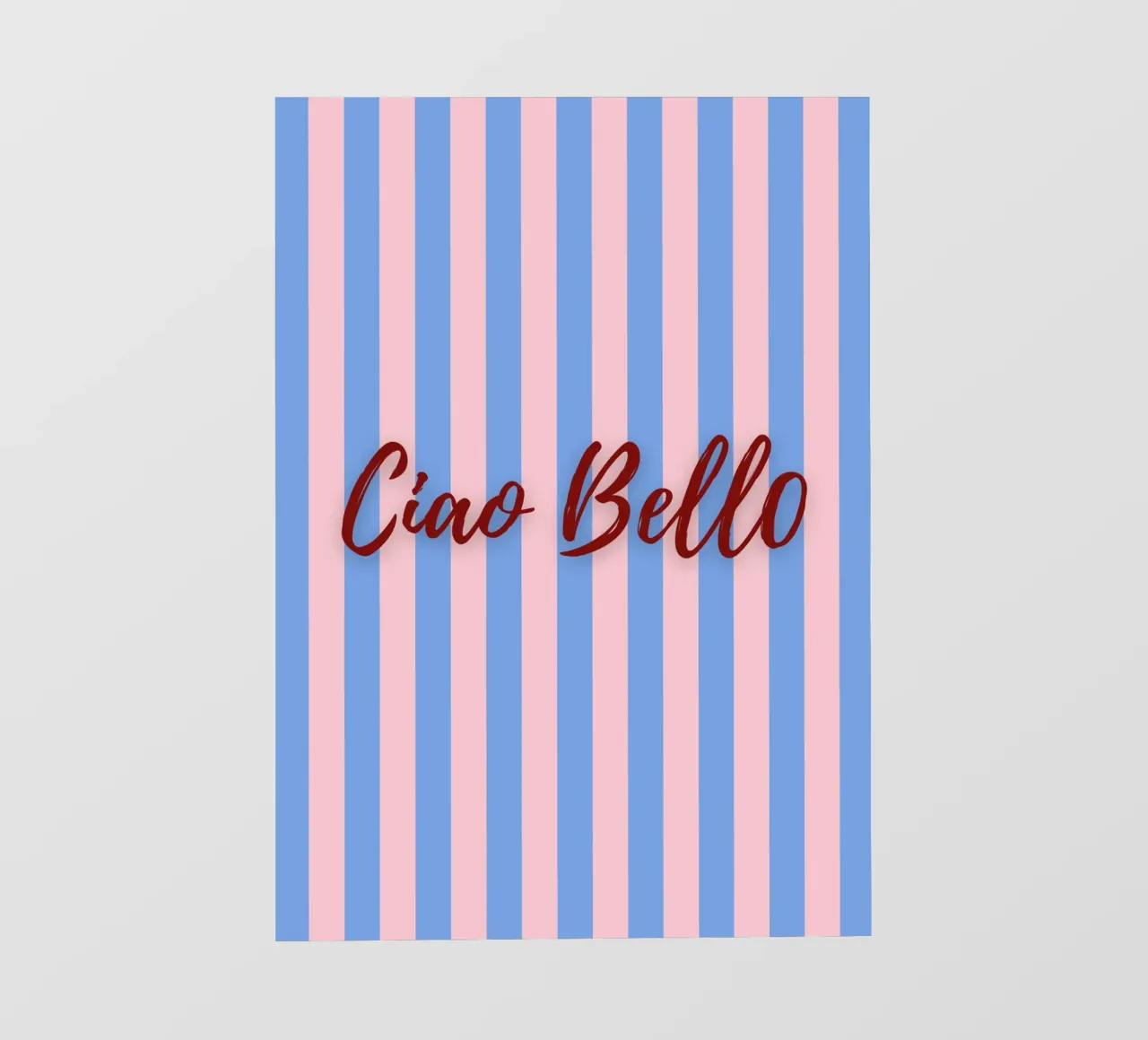 Ciao Bello pellicola backlit da https://www.juniqe.com/de/shop/artemis