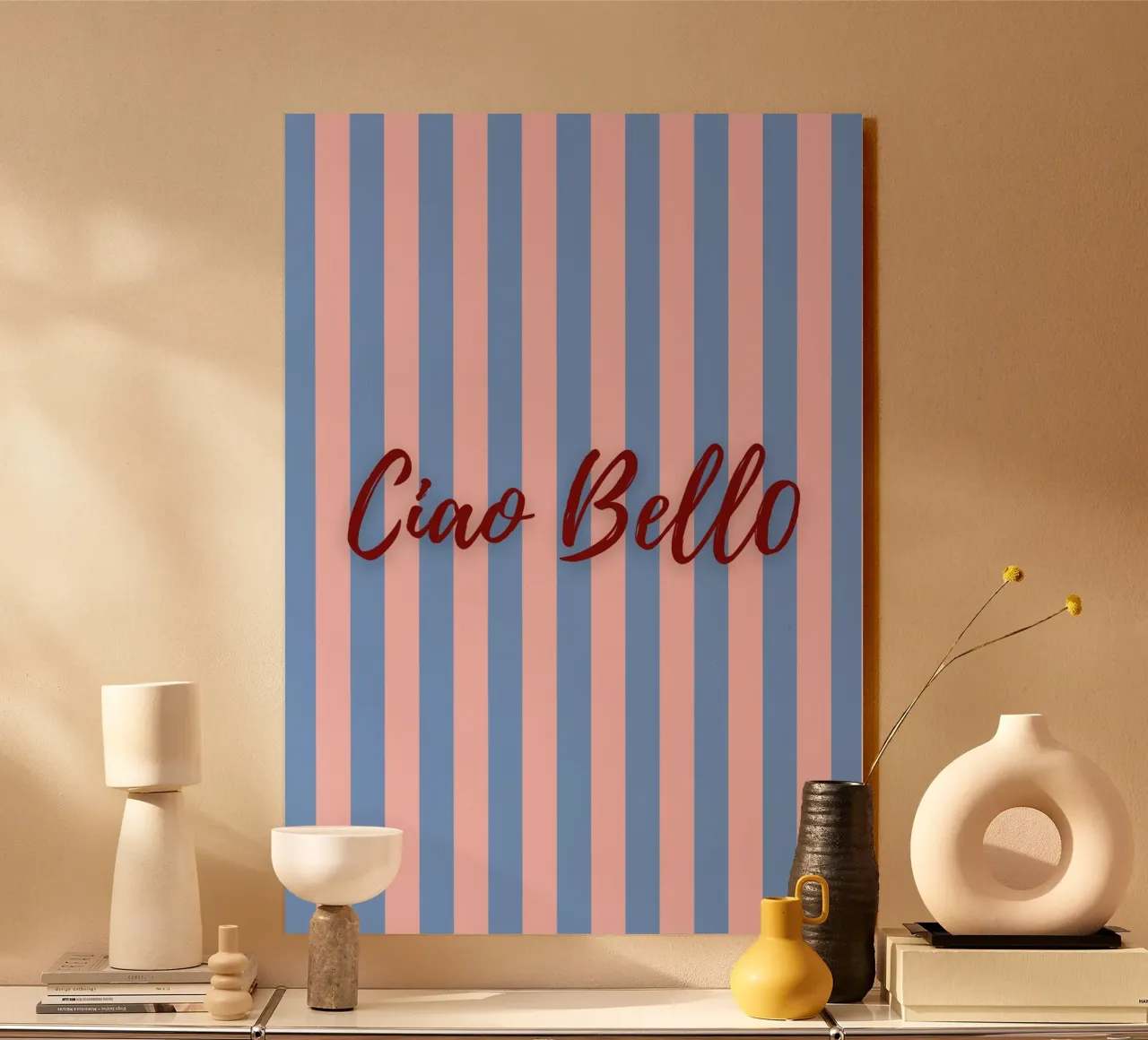 Ciao Bello plexiglass da https://www.juniqe.com/de/shop/artemis