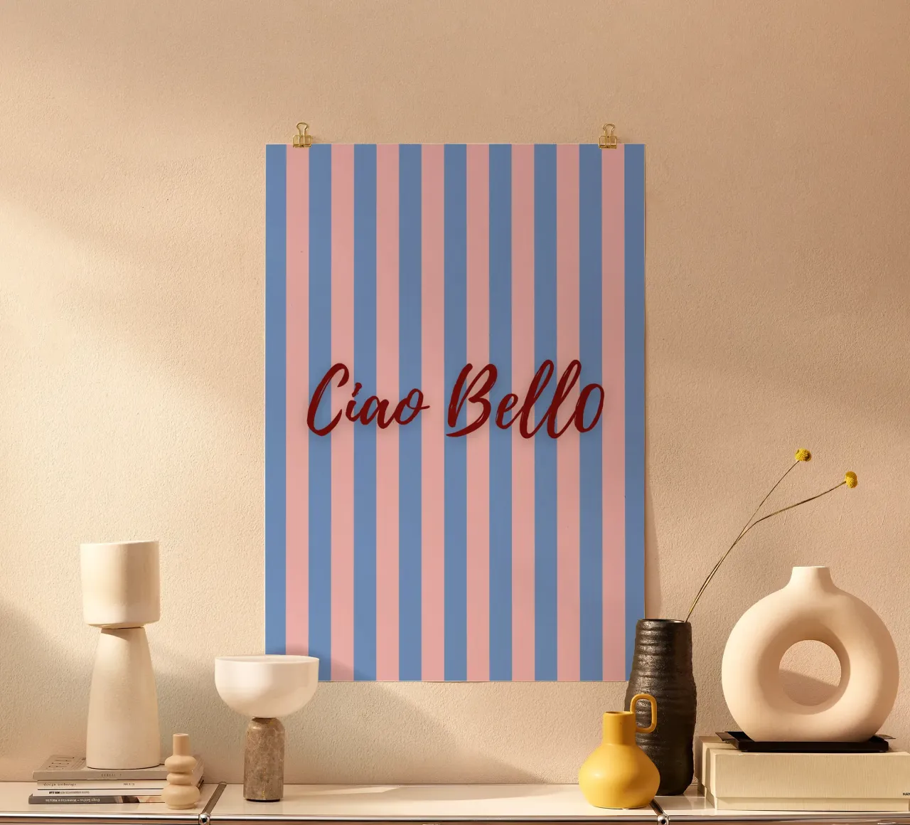 Ciao Bello poster da https://www.juniqe.com/de/shop/artemis