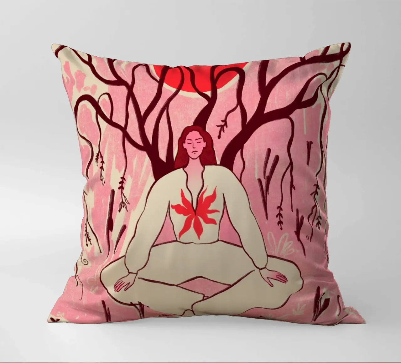 LOOKING FOR ROOTS cuscino da Sandra Poliakov