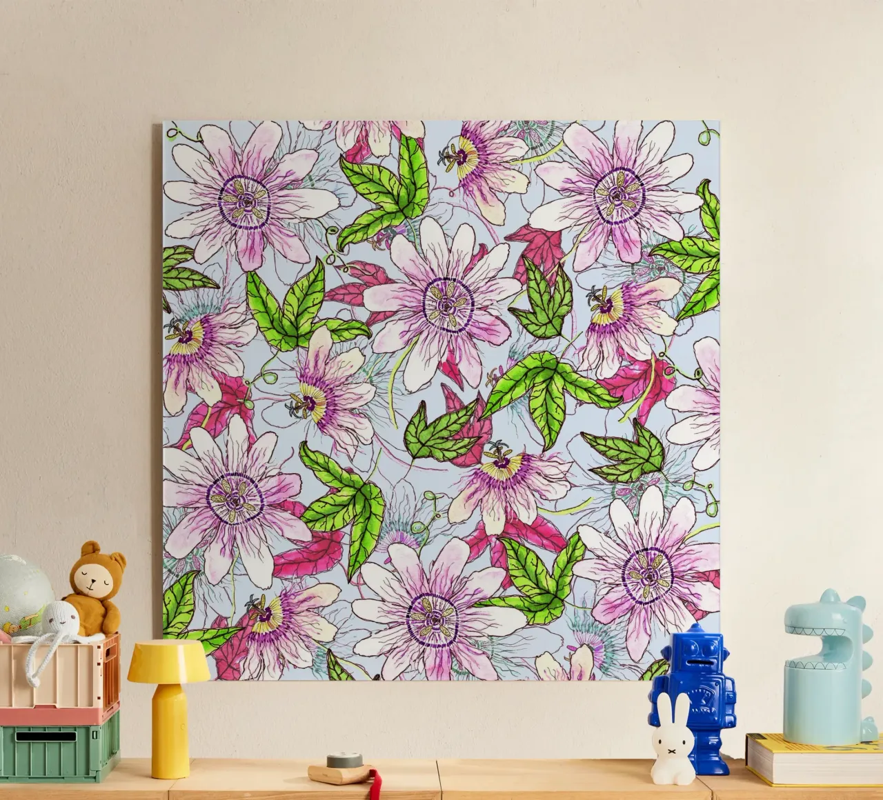 Passionsblume plexiglass da nicigabrieldesigns