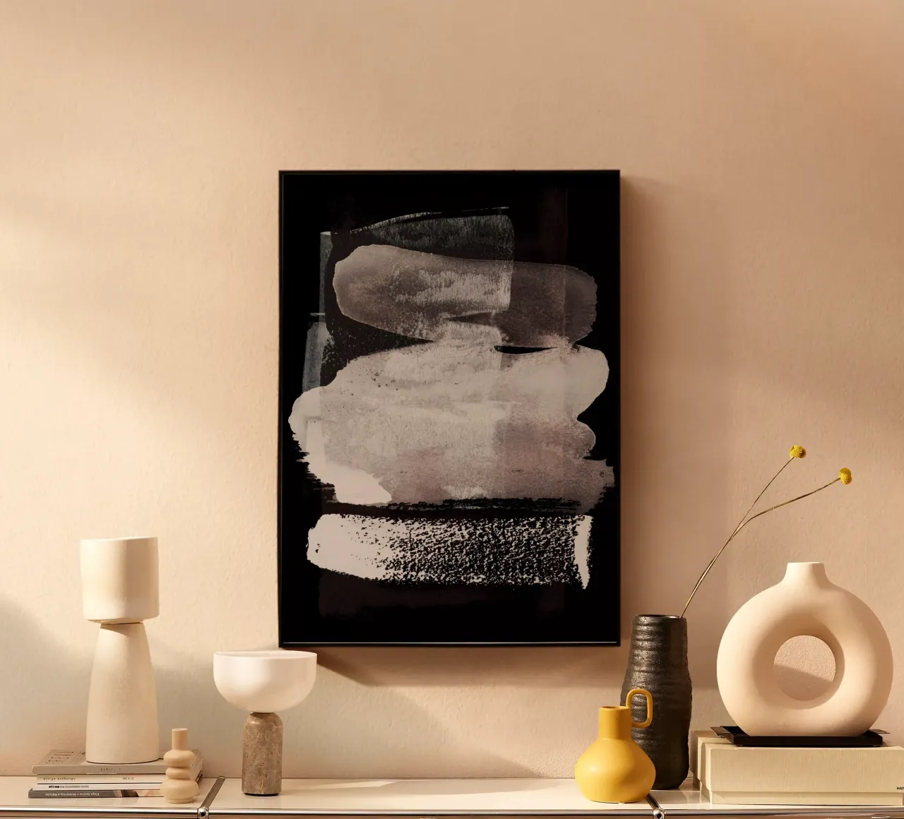 layered brushstrokes plexiglass da IRIS LEHNHARDT FINE ART