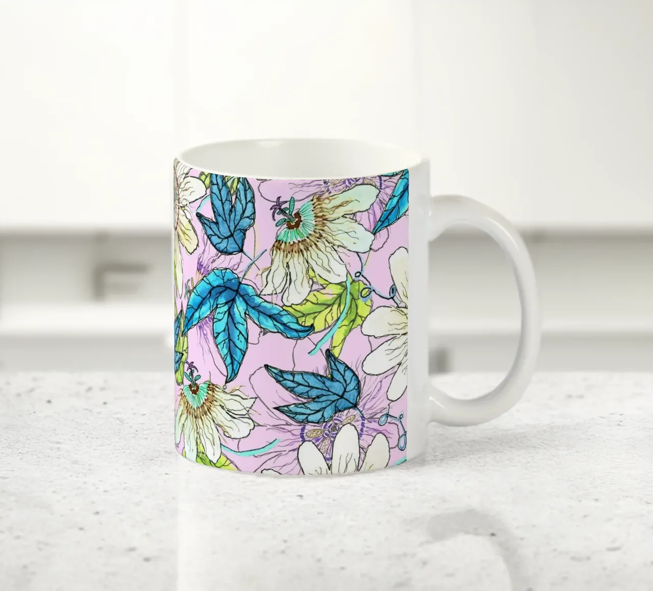 Passionsblume tazza in ceramica da nicigabrieldesigns