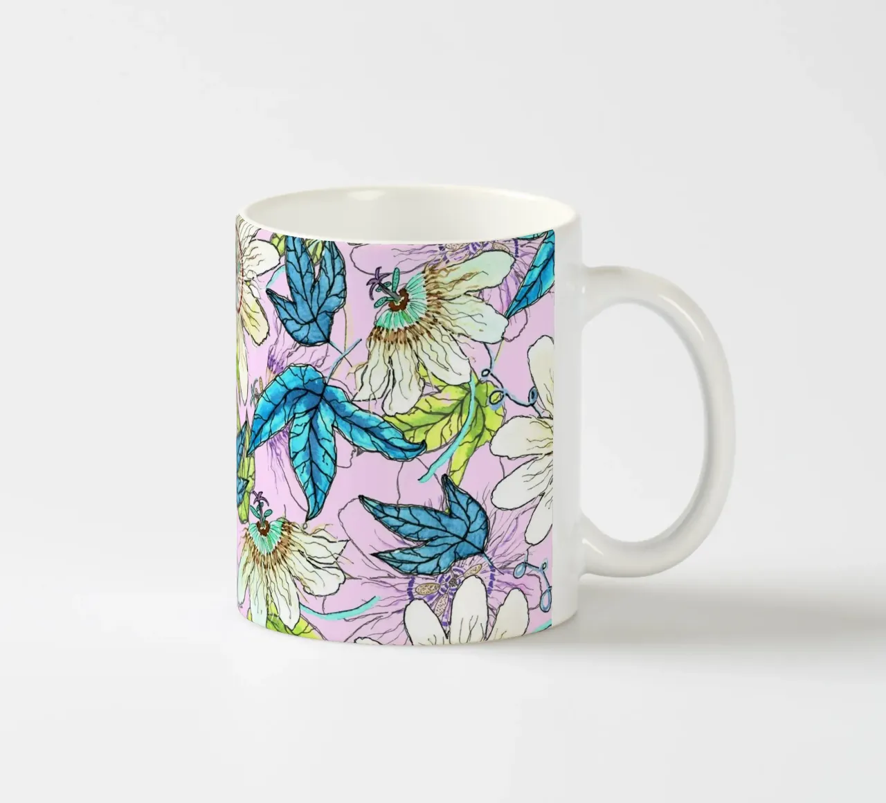 Passionsblume tazza in ceramica da nicigabrieldesigns