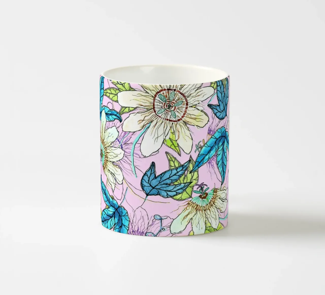 Passionsblume tazza in ceramica da nicigabrieldesigns
