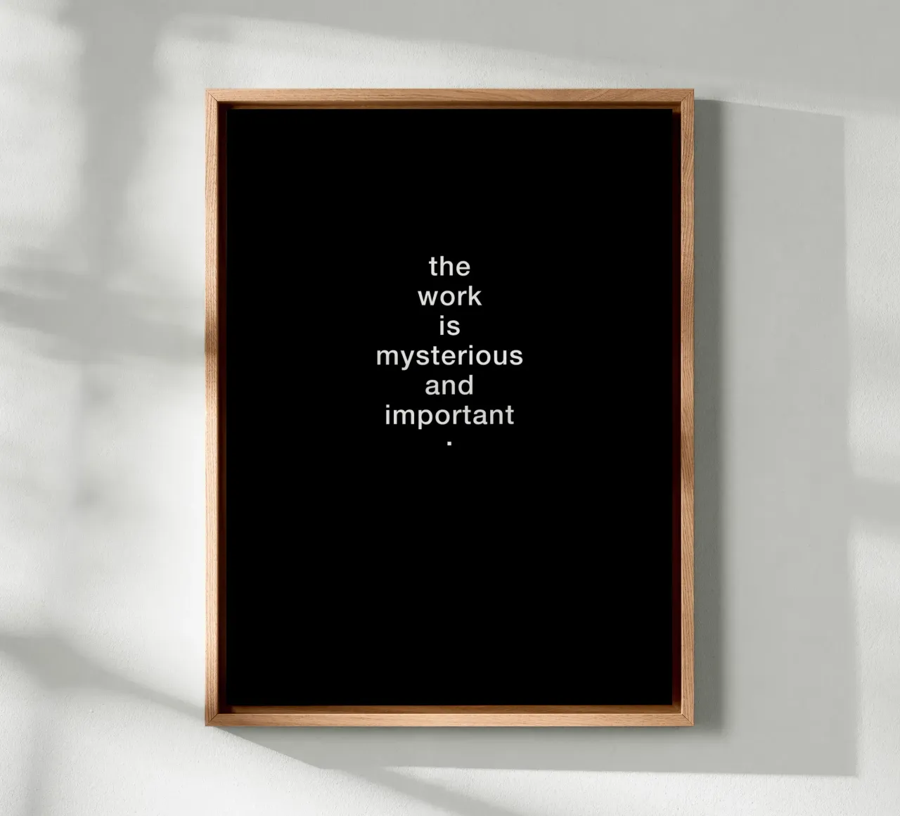the work is mysterious canvas met Baklijst van 7115