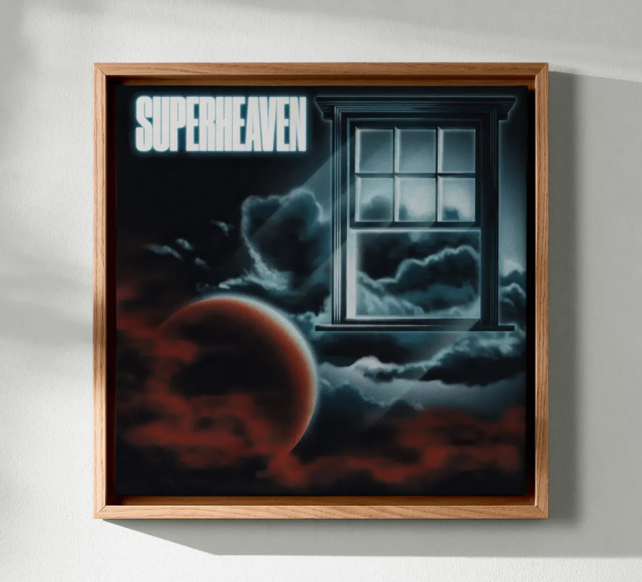 Superheaven Self Titled tela con Cornice a cassetta da Thomtoms