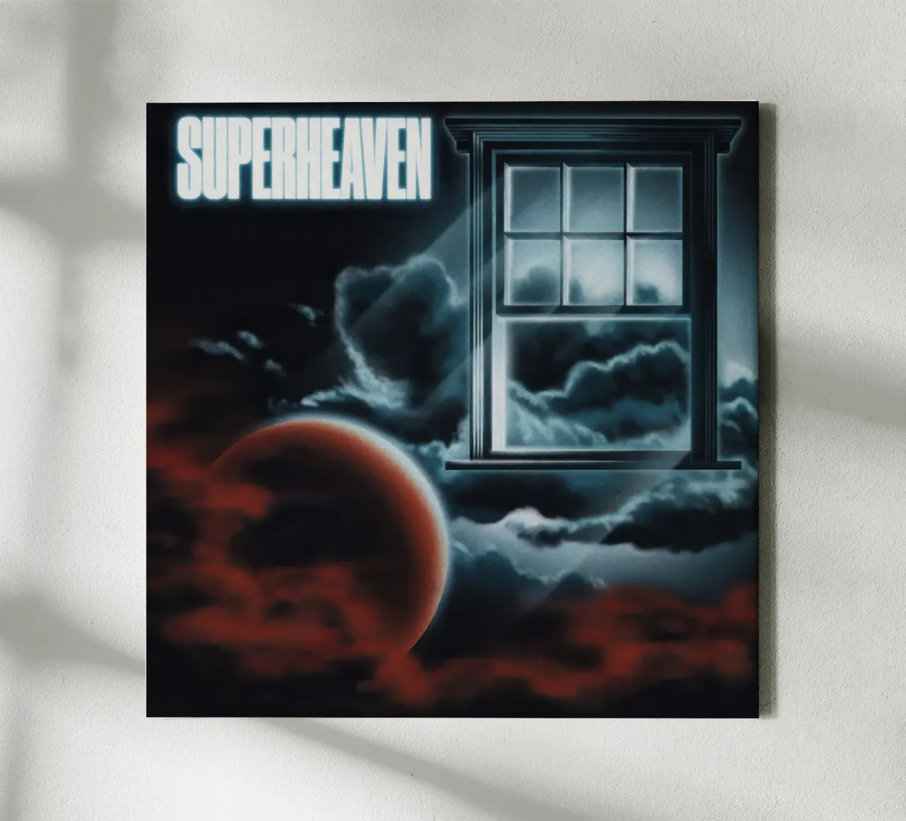 Superheaven Self Titled tela con Cornice a cassetta da Thomtoms