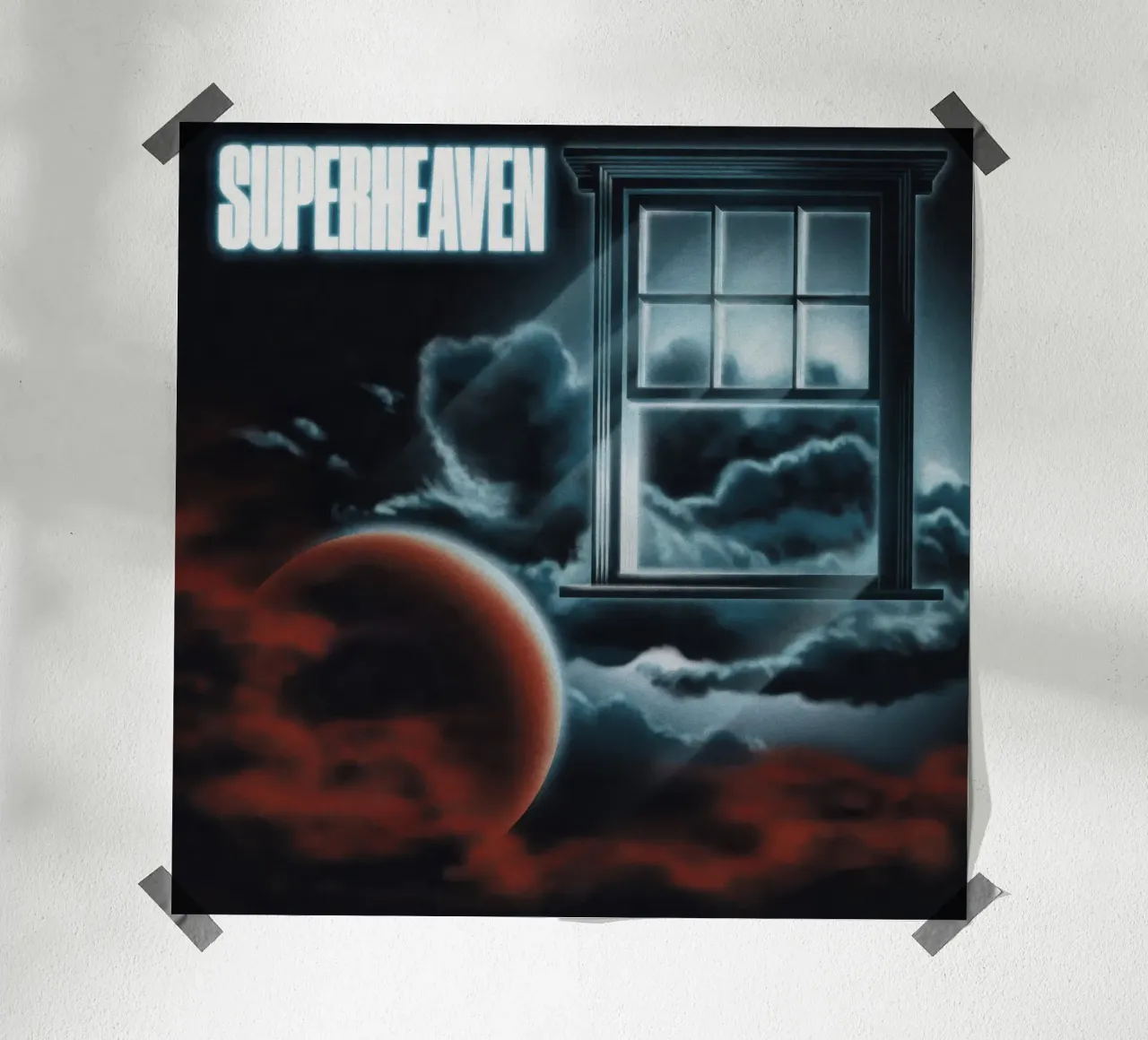 Superheaven Self Titled poster da Thomtoms