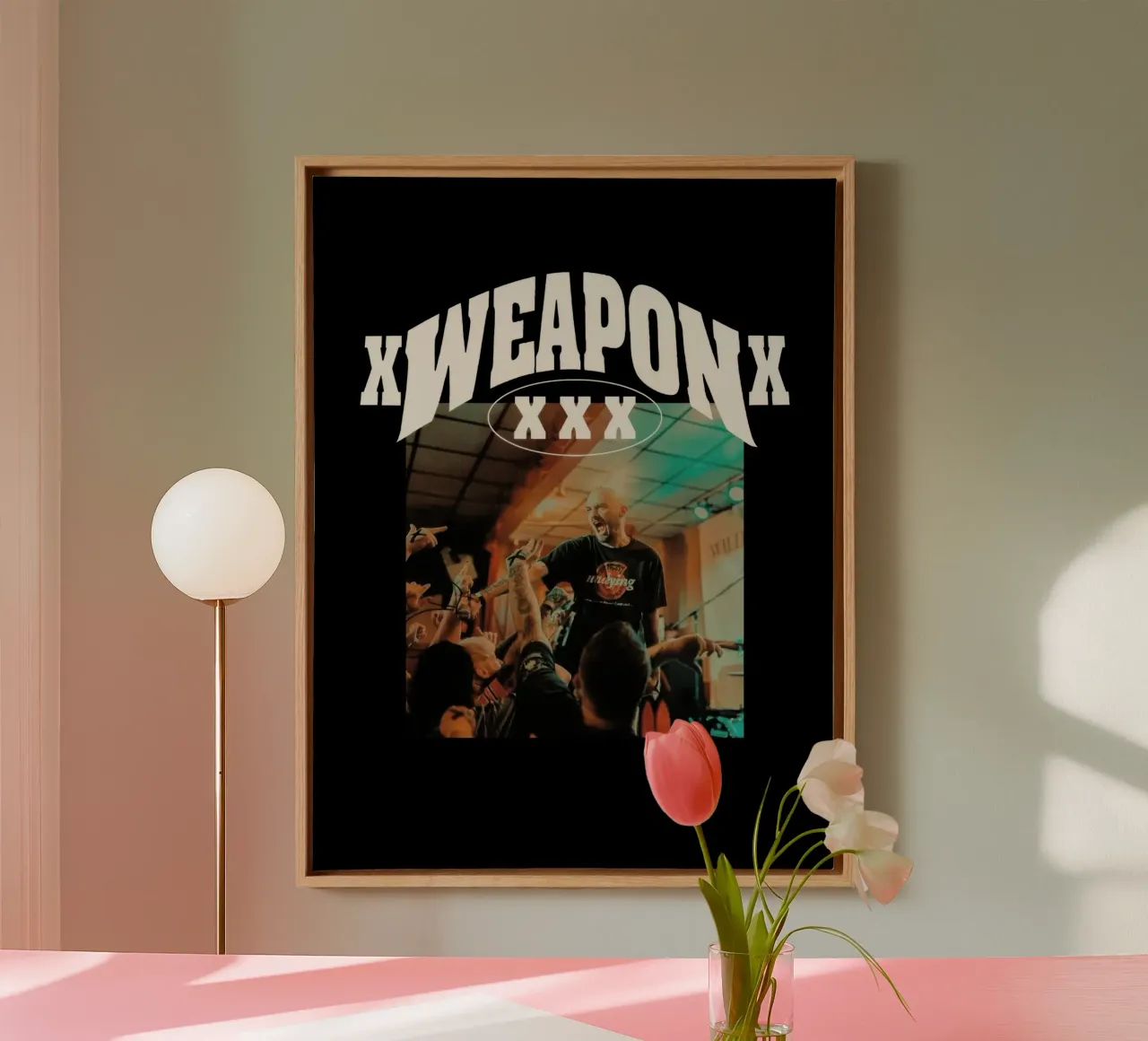 XweaponX Demo 2 Crowd tela con Cornice a cassetta da Thomtoms