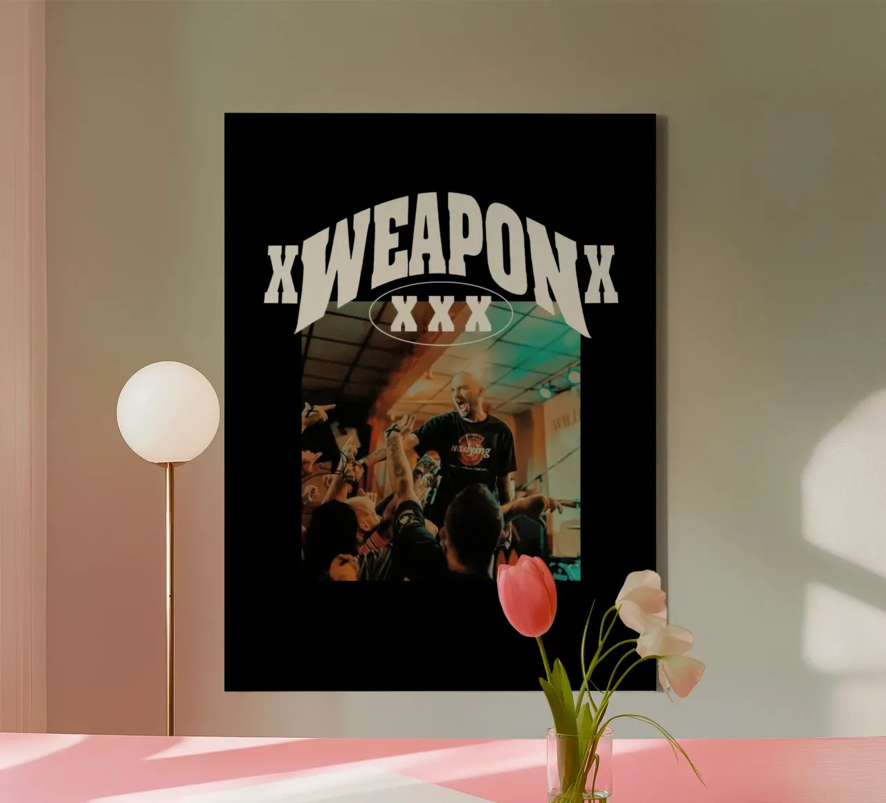 XweaponX Demo 2 Crowd tela con Cornice a cassetta da Thomtoms
