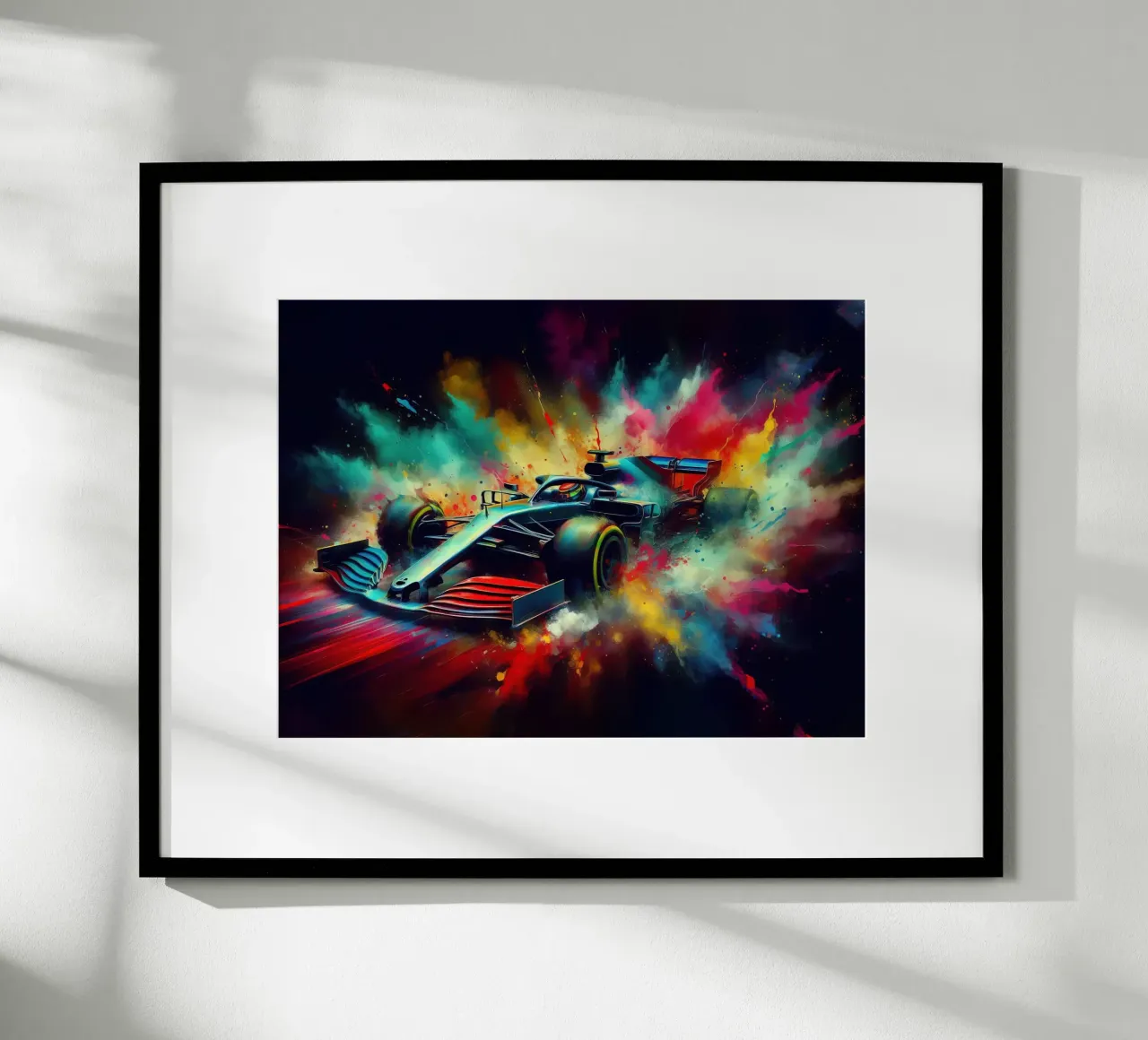 Auto di F1 in acquerello poster da 🥝 KIWI STORE