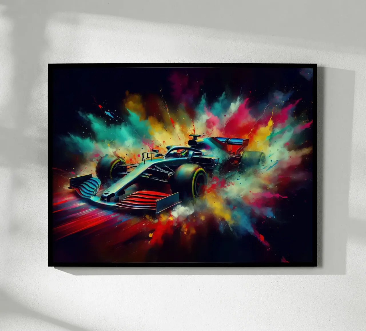 Auto di F1 in acquerello poster da 🥝 KIWI STORE