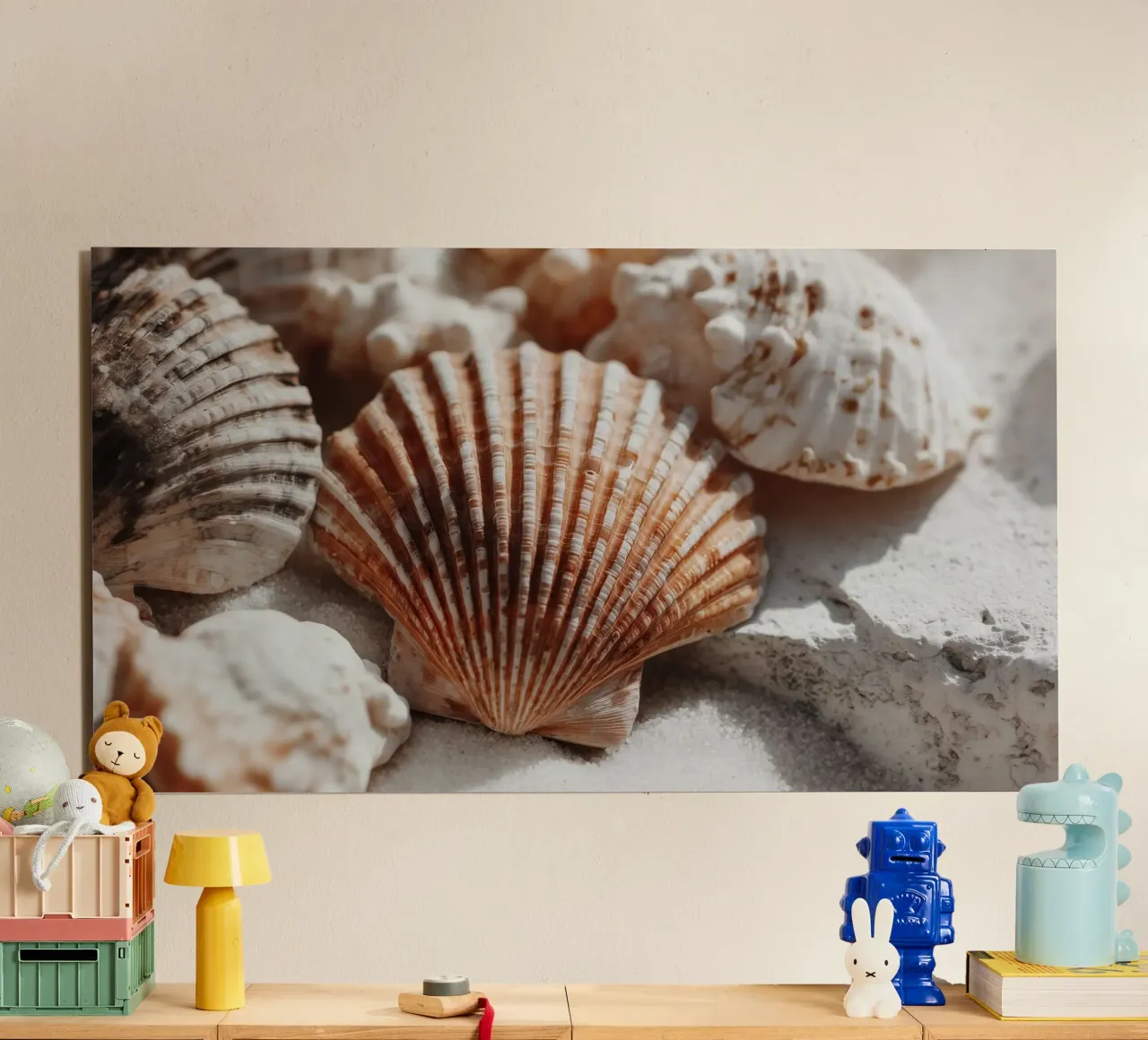 Sea Shell Impression No 01 alluminio dibond da treechild