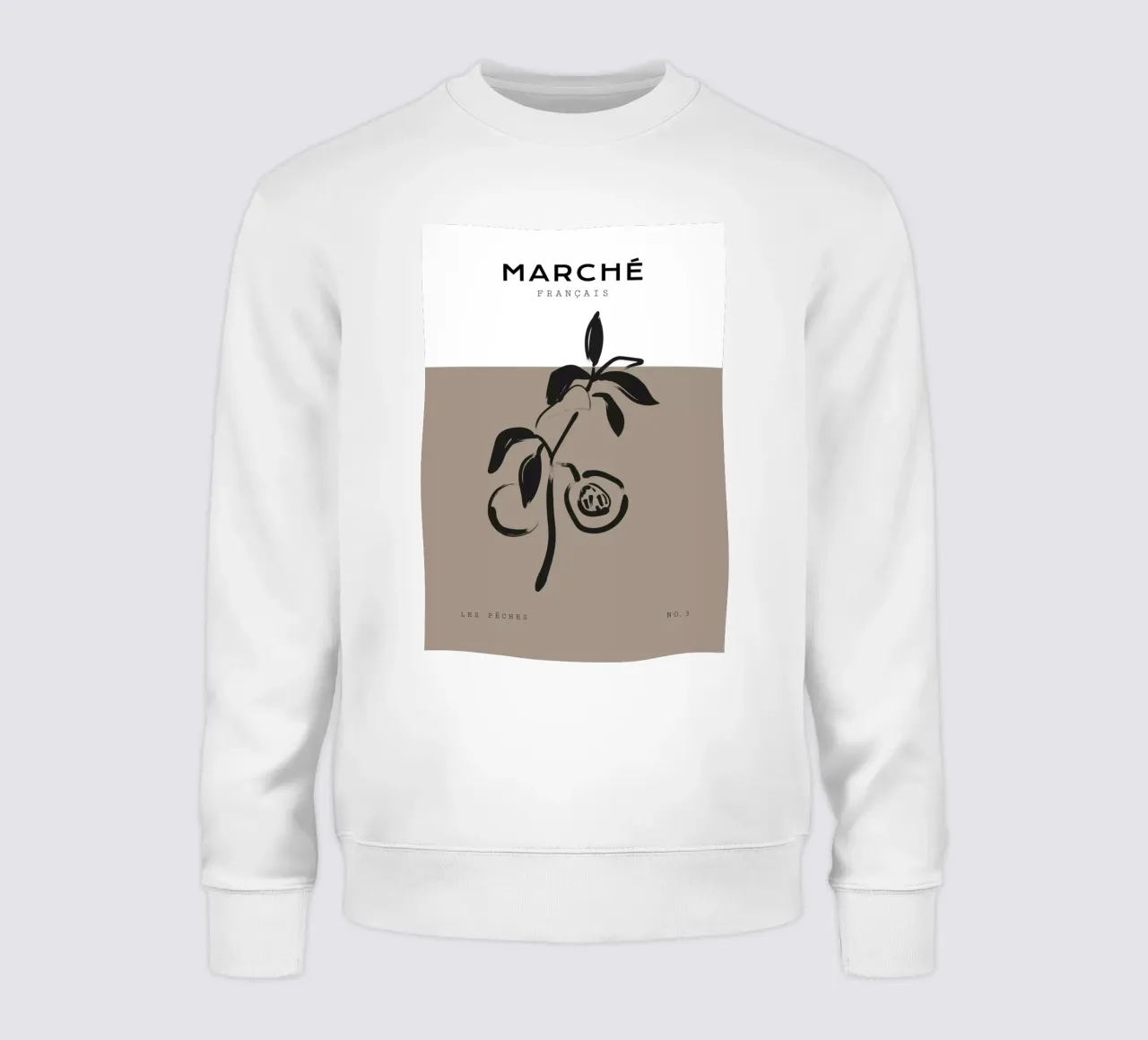 Boho Bohemian 5 Peaches felpa da Boho Print Collection