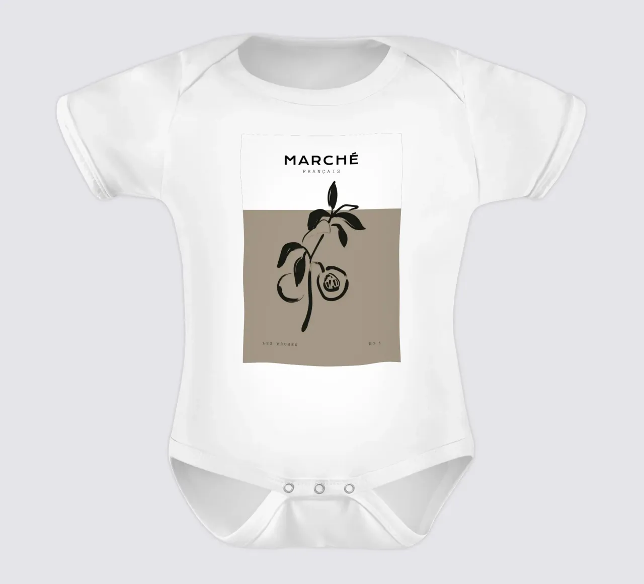 Boho Bohemian 5 Peaches body neonato maniche corte da Boho Print Collection