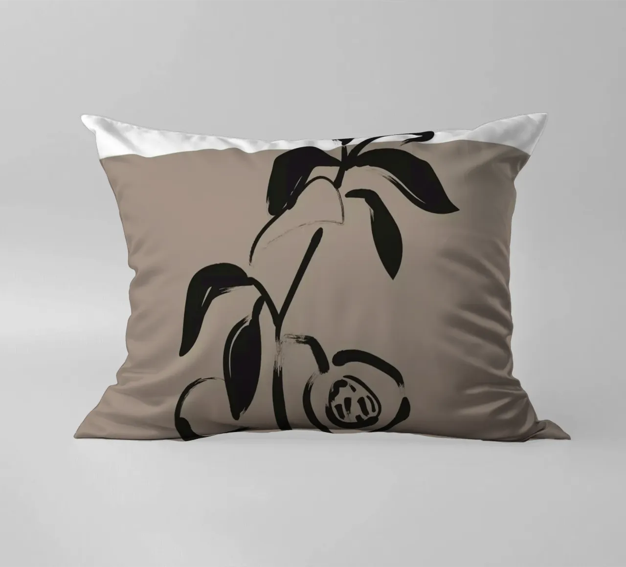 Boho Bohemian 5 Peaches cuscino da Boho Print Collection