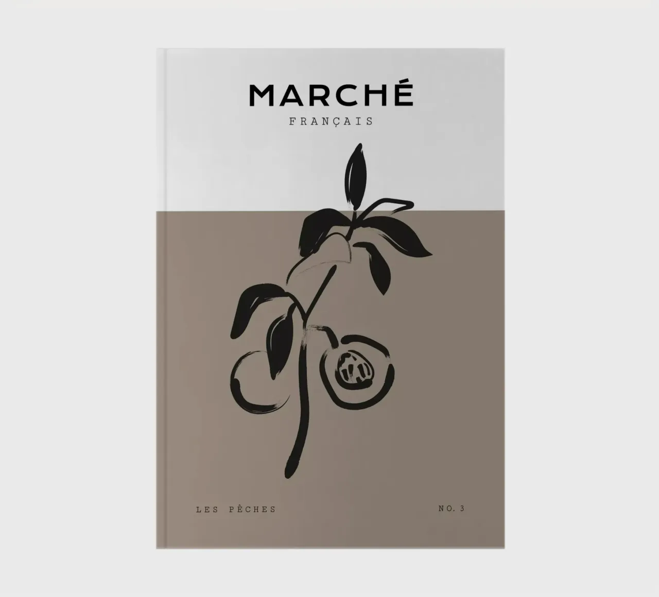 Boho Bohemian 5 Peaches notebook by Boho Print Collection