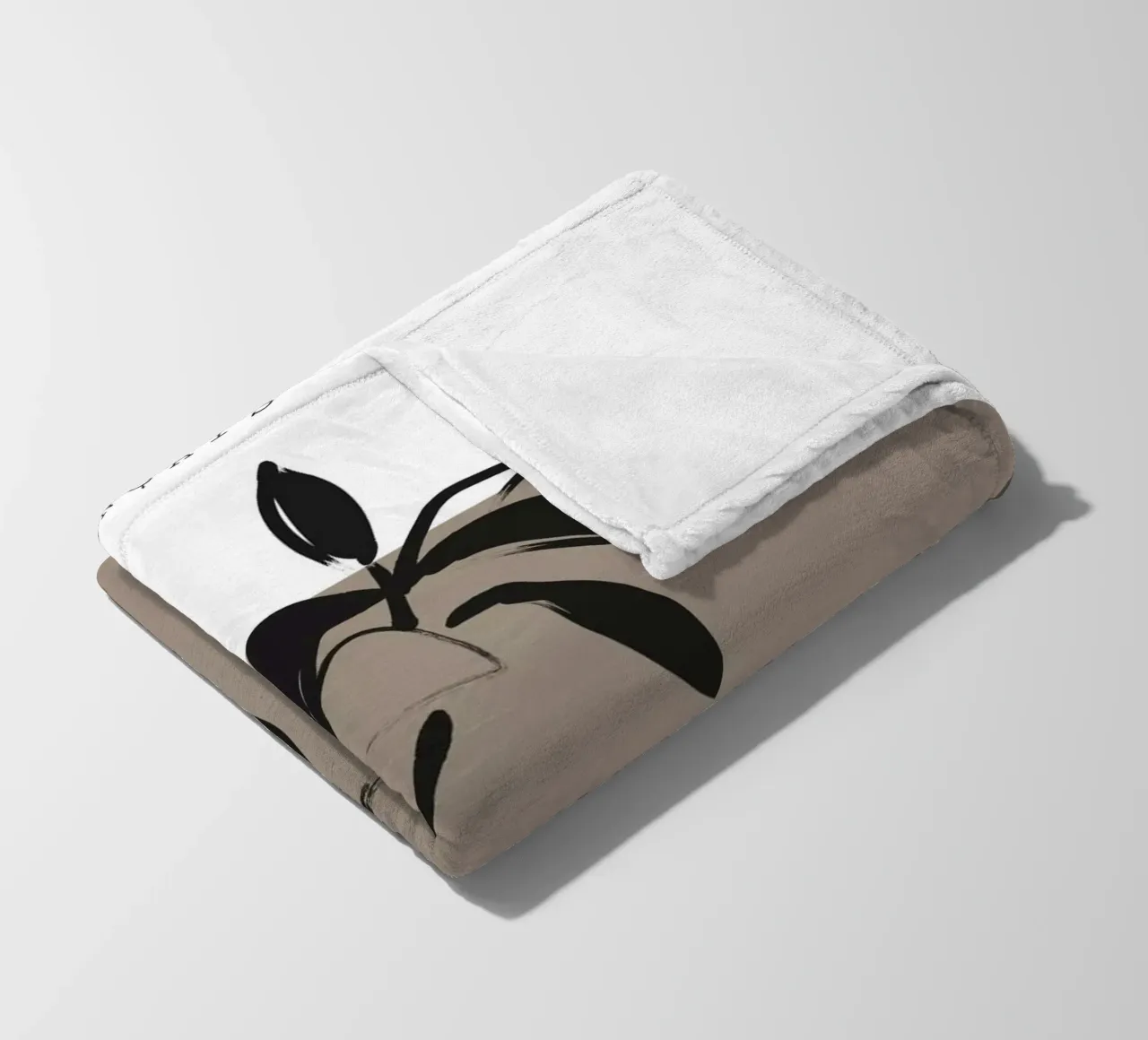 Boho Bohemian 5 Peaches coperta in pile da Boho Print Collection