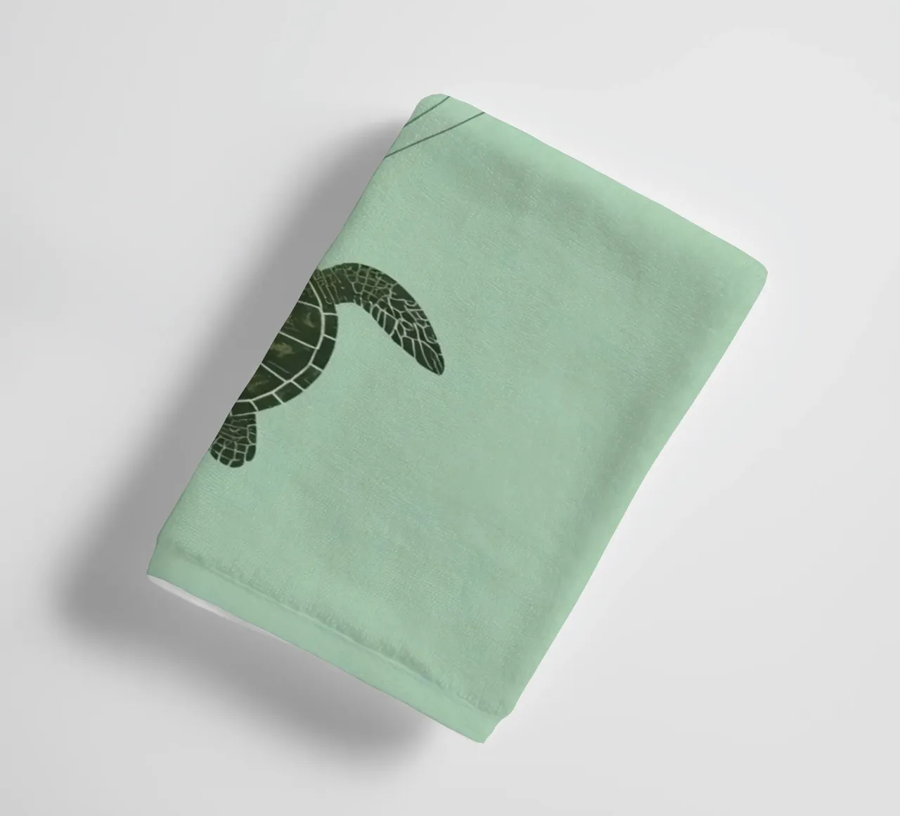 Turtle with Balloons towel by DesignDoodle