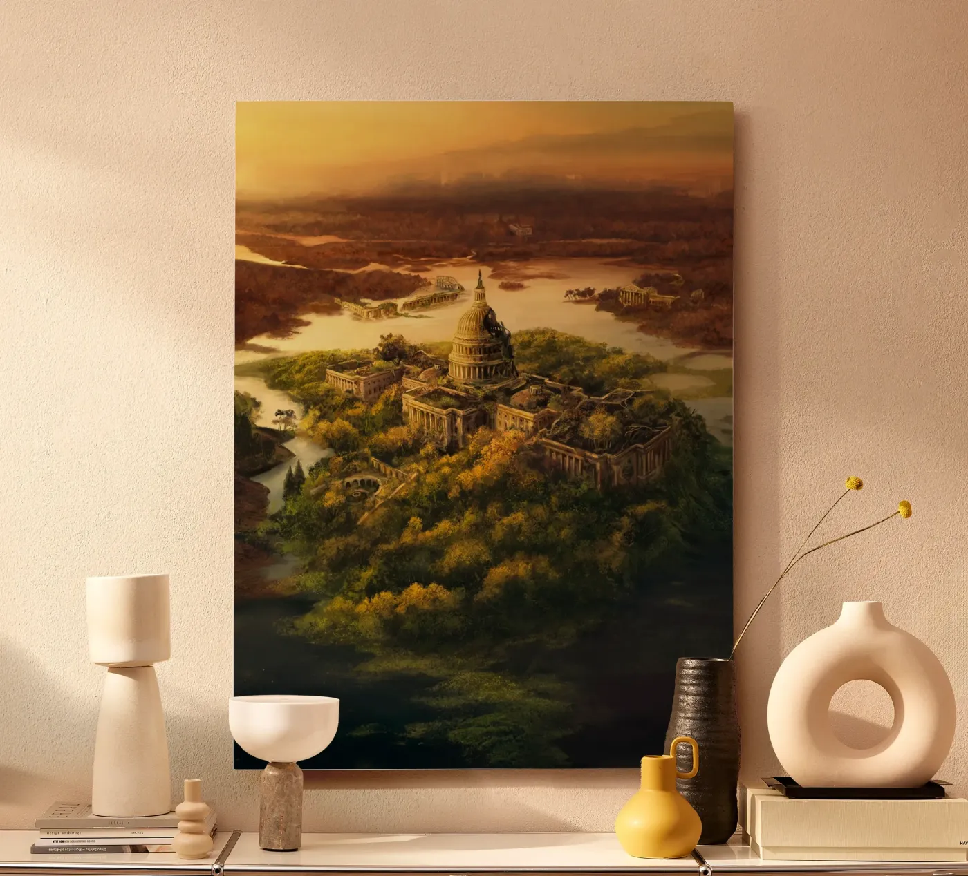 Capitol Falling forex plate by 7115