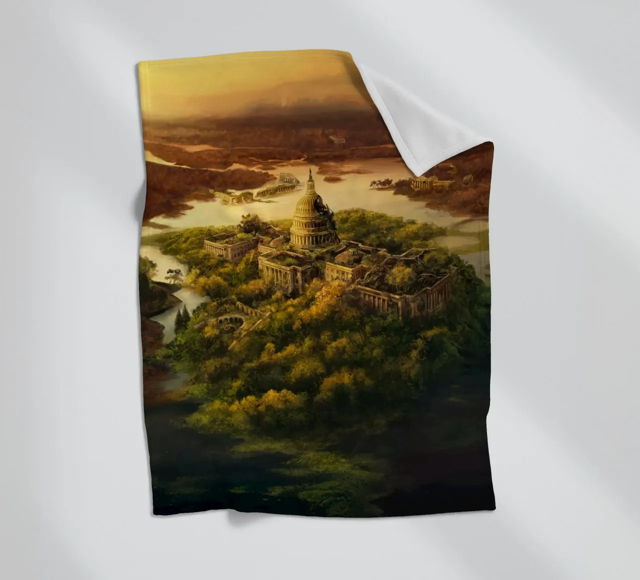 Capitol Falling fleecedeken van 7115