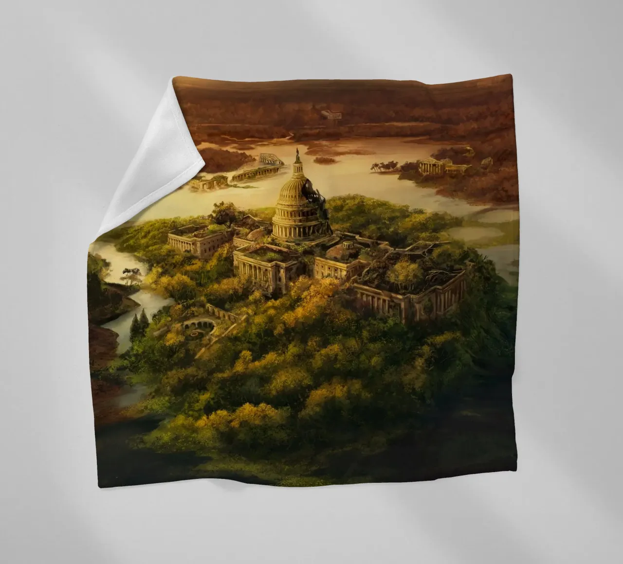 Capitol Falling fleecedeken van 7115