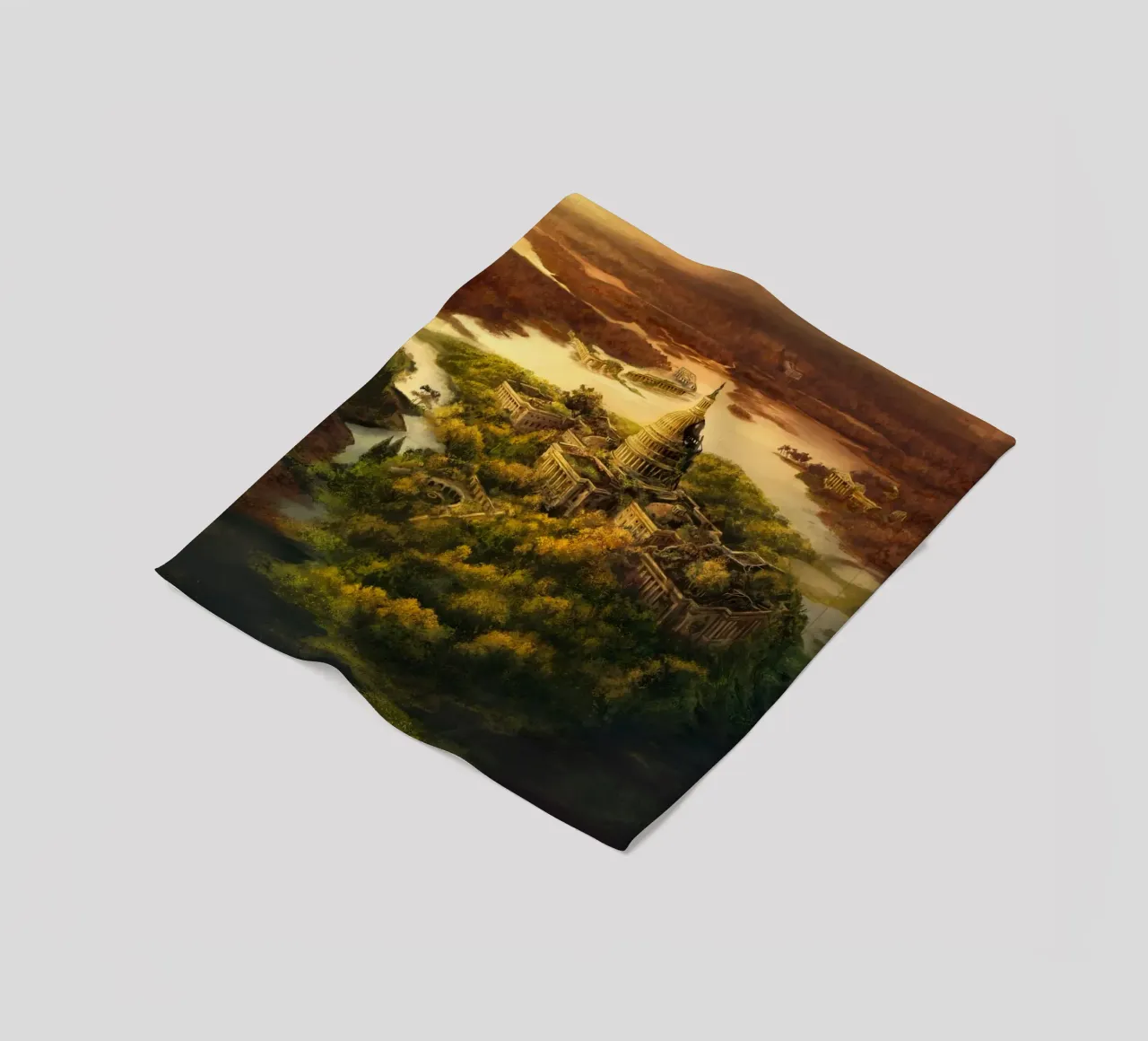 Capitol Falling fleecedeken van 7115