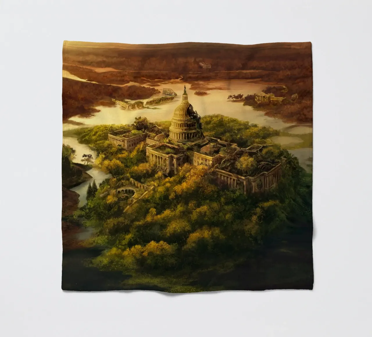 Capitol Falling fleecedeken van 7115