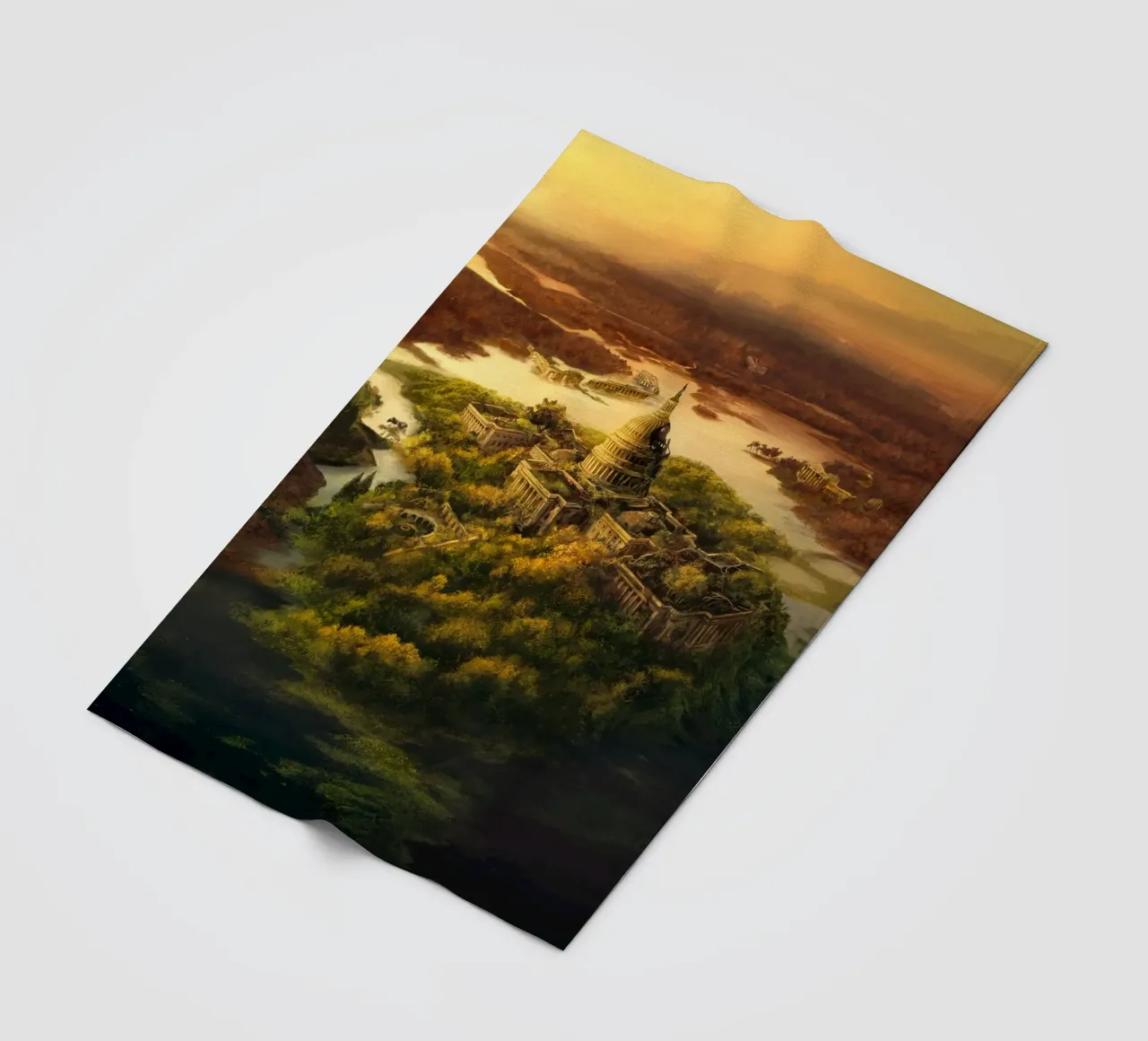 Capitol Falling fleecedeken van 7115