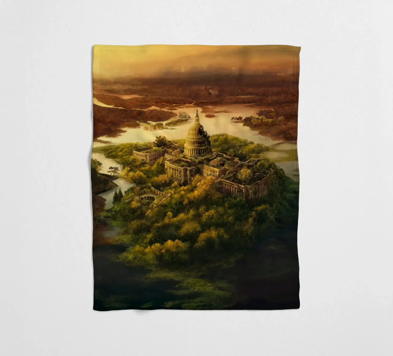 Capitol Falling fleecedeken van 7115