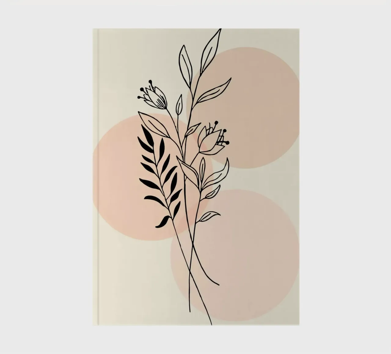branch and circle line notebook by Good days