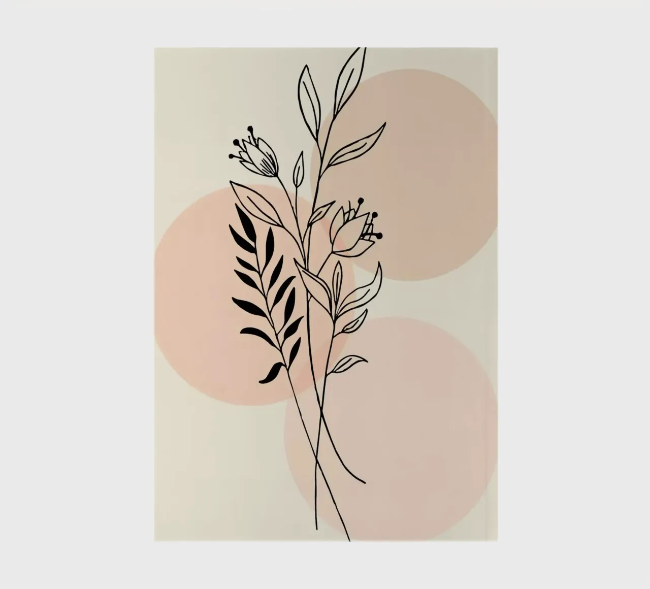 branch and circle line notebook by Good days
