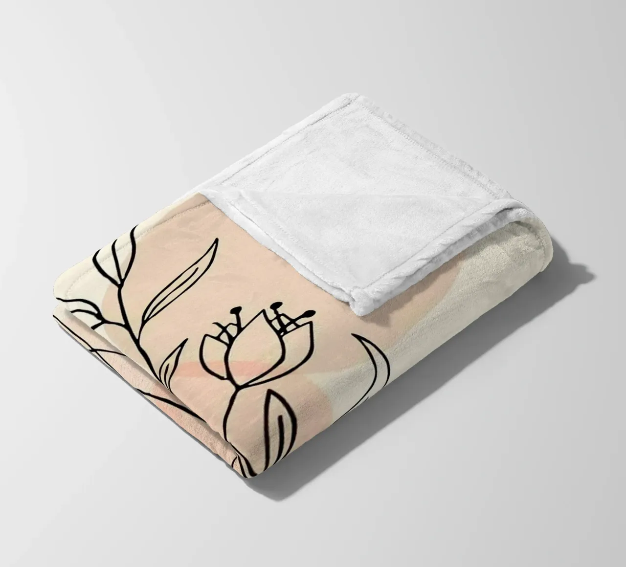 branch and circle line coperta in pile da Good days