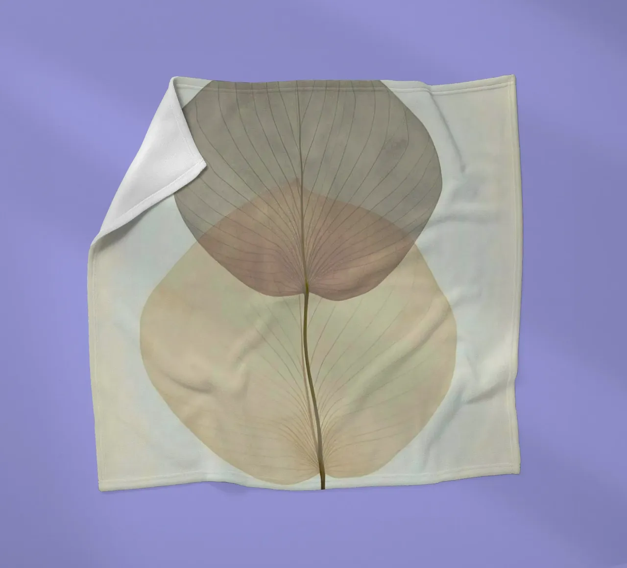 leaf line coperta in pile da Good days