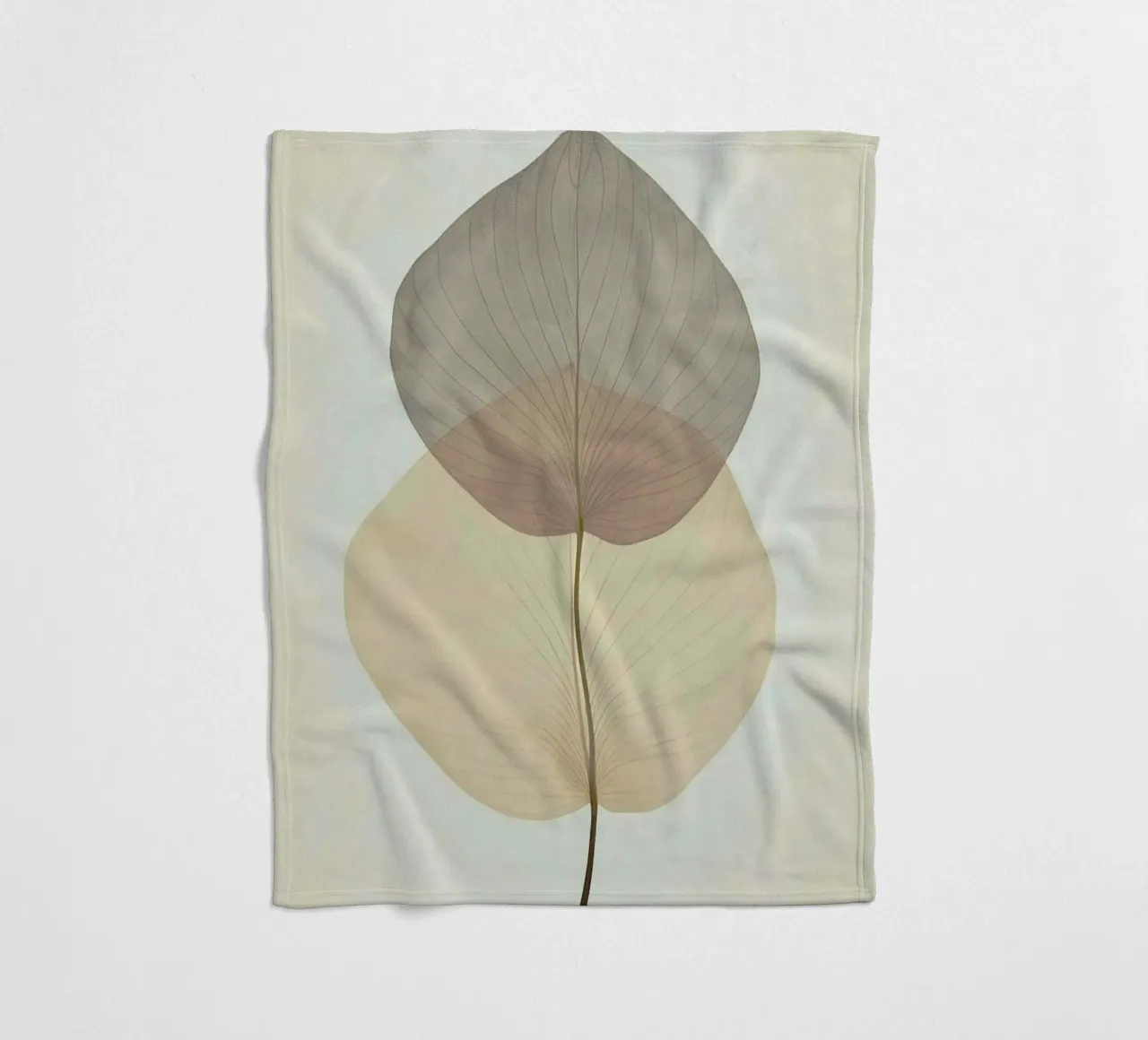 leaf line coperta in pile da Good days