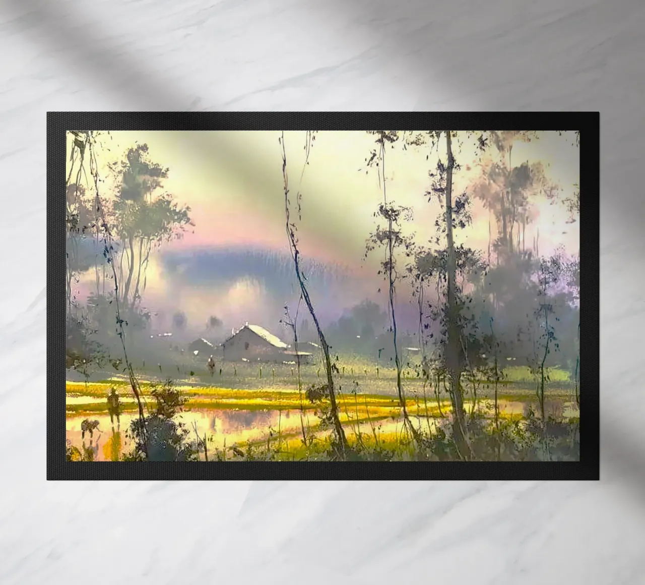 sunset and nature zerbino da Good days