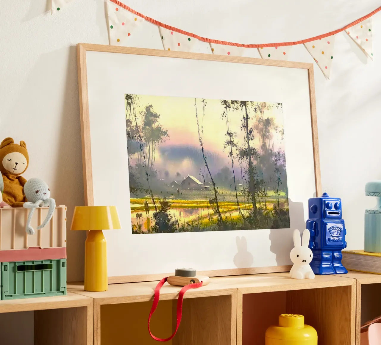 sunset and nature poster da Good days